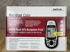 Magellan Meridian Color GPS On/Off-Road Navegación Paquete Portátil Marino WAAS