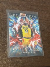 2024 Panini Origins LeBron James Cosmic Storm /75 SP Los Angeles Lakers #14