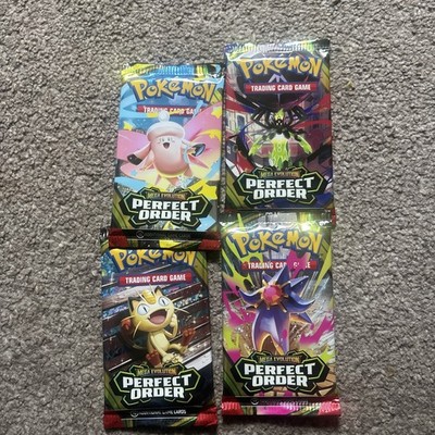 Pokémon TCG Perfect Order & Mega Evolution Sealed Booster Packs 