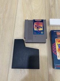 Gun.Smoke (Nintendo NES, 1988) - Box , Sleeve And Cartridge