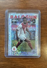 2024-25 Topps Chrome Uefa Club Comp - Folarin Balogun #21 Speckle Refractor