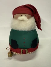 Overly-Raken Weighted Santa 10" with Bell 1993