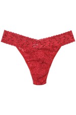 Hanky Panky Women's Signature Lace Original Rise Thong Burnt Sienna