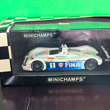 MINICHAMPS 1:43 BMW V12 Le Mans 1999 LeMans Diecast w/ Case Stand 430982801