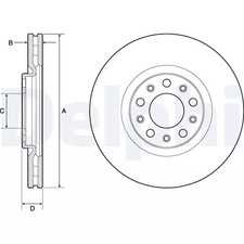 Disque de frein Fiat 126