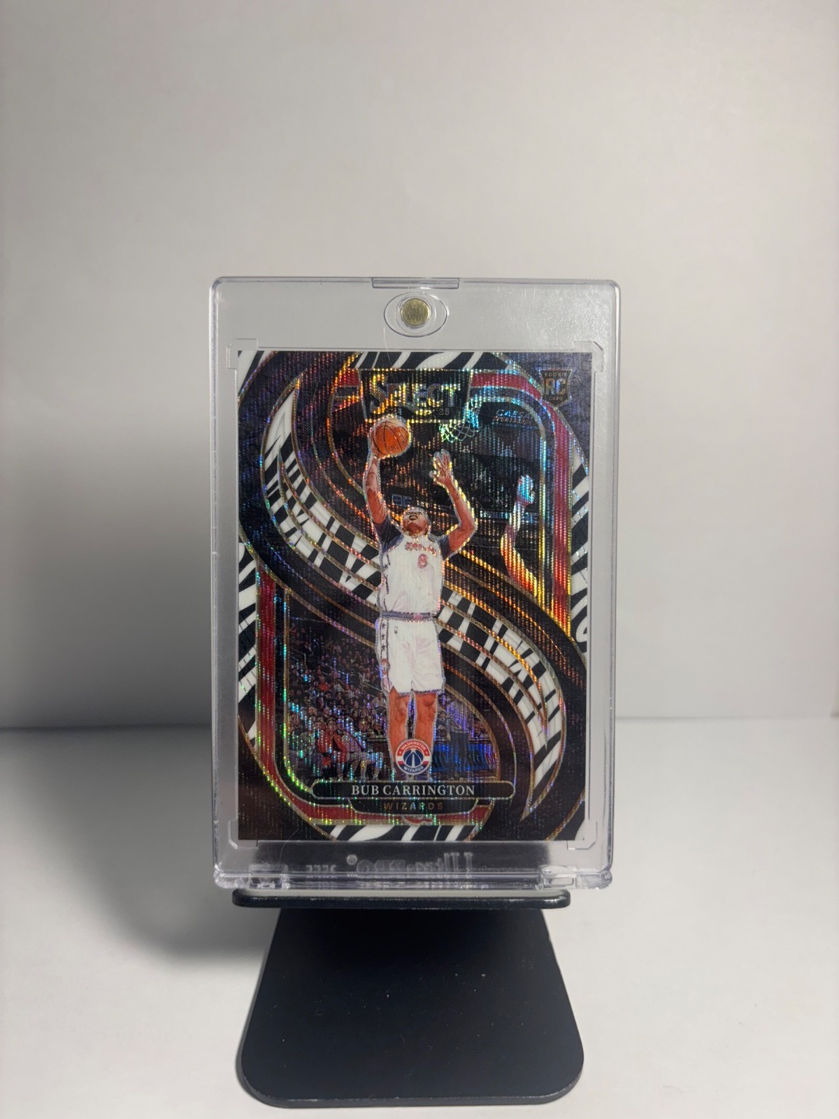 Bub Carrington 2024-25 Select Zebra premier level SSP Wizards