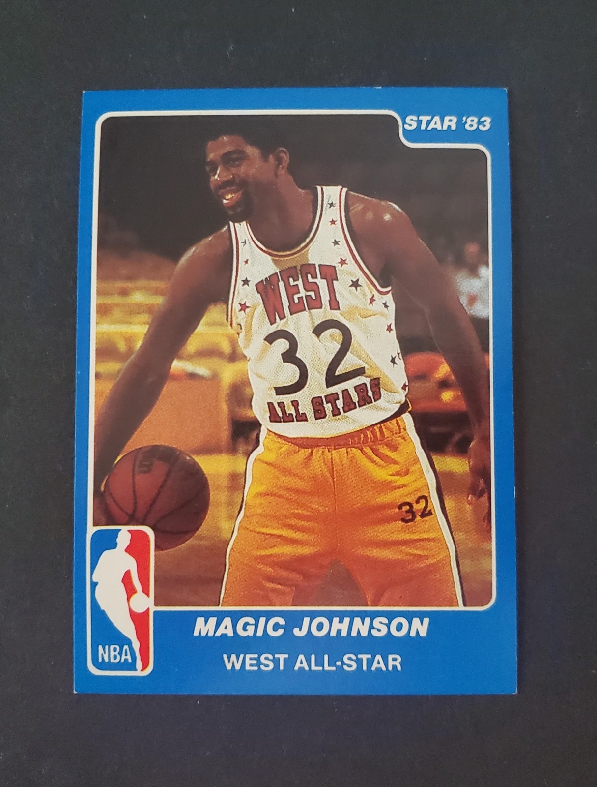 ** RARE 1983 Star #18 Earvin Magic Johnson All-Star Game - Los Angeles Lakers **