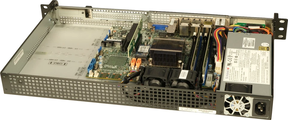 Supermicro Mini-1U System X10SDV-TP8F 16GB DDR4 3200Mhz M.2 256GB (CFID000412) - Image 4 of 4