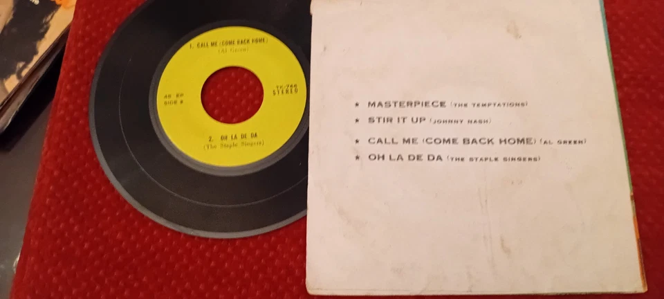 Ep the temptations  johnny Nash al Green the staple singers funk rhytm and blues - Photo 2/2