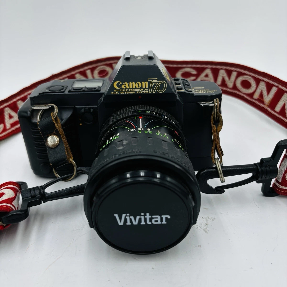 Appareil Photo Canon T70 35 Mm - Vintage Argentique - Collection