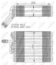 NRF Verdampfer, Klimaanlage  u.a. für SEAT, VW
