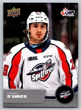 Daniel D'Amico 2021-22 Upper Deck CHL #168 Windsor Spitfires
