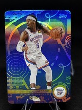2025-26 Topps Match Attax #70 Luguentz Dort Blue (Common) Oklahoma City Thunder