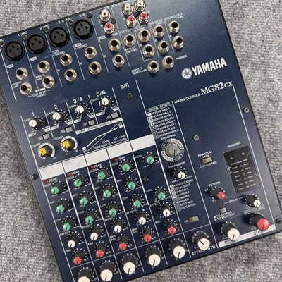 Yamaha MG82CX Professional Audio Mixing Console - Analog Mixer
