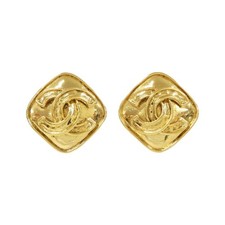 Chanel Vintage Earrings Women Gold One Size 561226