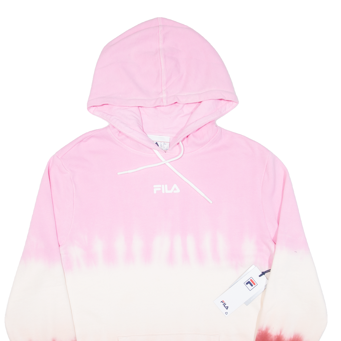 Felpa con cappuccio FILA donna rosa S