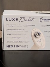 Luxe Bidet Neo 110 - Fresh Water Non-Electric Mechanical Bidet Toilet Seat