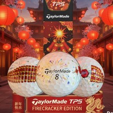 Taylormade Tp5 Firecracker Dozen 12 Limited edition Rare Golf Balls