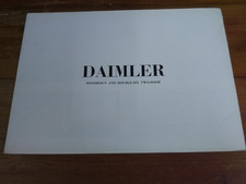DAIMLER SOVEREIGN COUPE SALES BROCHURE 1975, DAIMLER DOUBLE SIX, 4.2 COUPE
