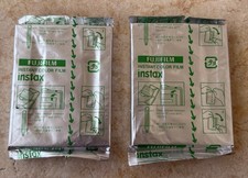 Lot Of 2 FujiFilm Instax Instant Color Film For Cameras - Exp 08/2018