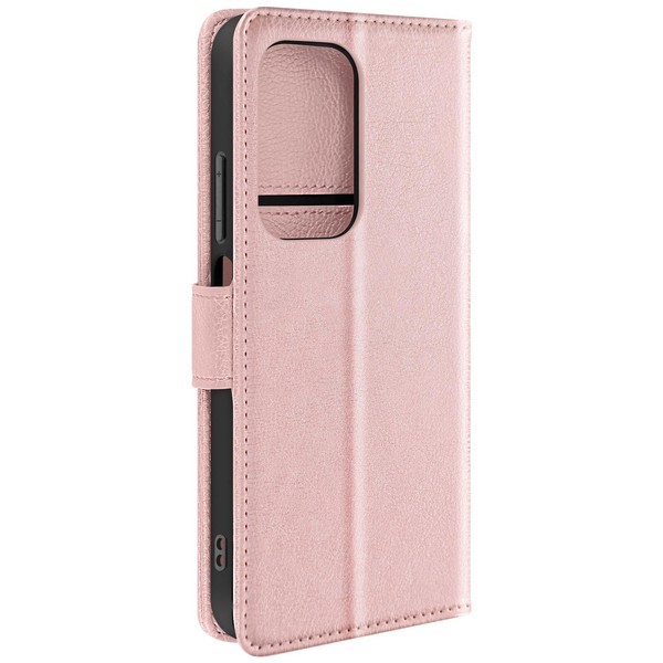 Avizar, Kunstlederetui Mit Standfunktion Honor 200 Lite, Champagnerrosa-image