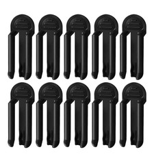 10 Pcs Bag Clips Kitchen Garbage Can Holder for Fixed Waste Clamp