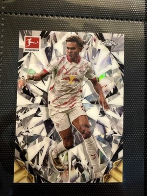 24/25 Topps Chrome Bundesliga; Antonio Nusa Diamond Edge Case Hit 