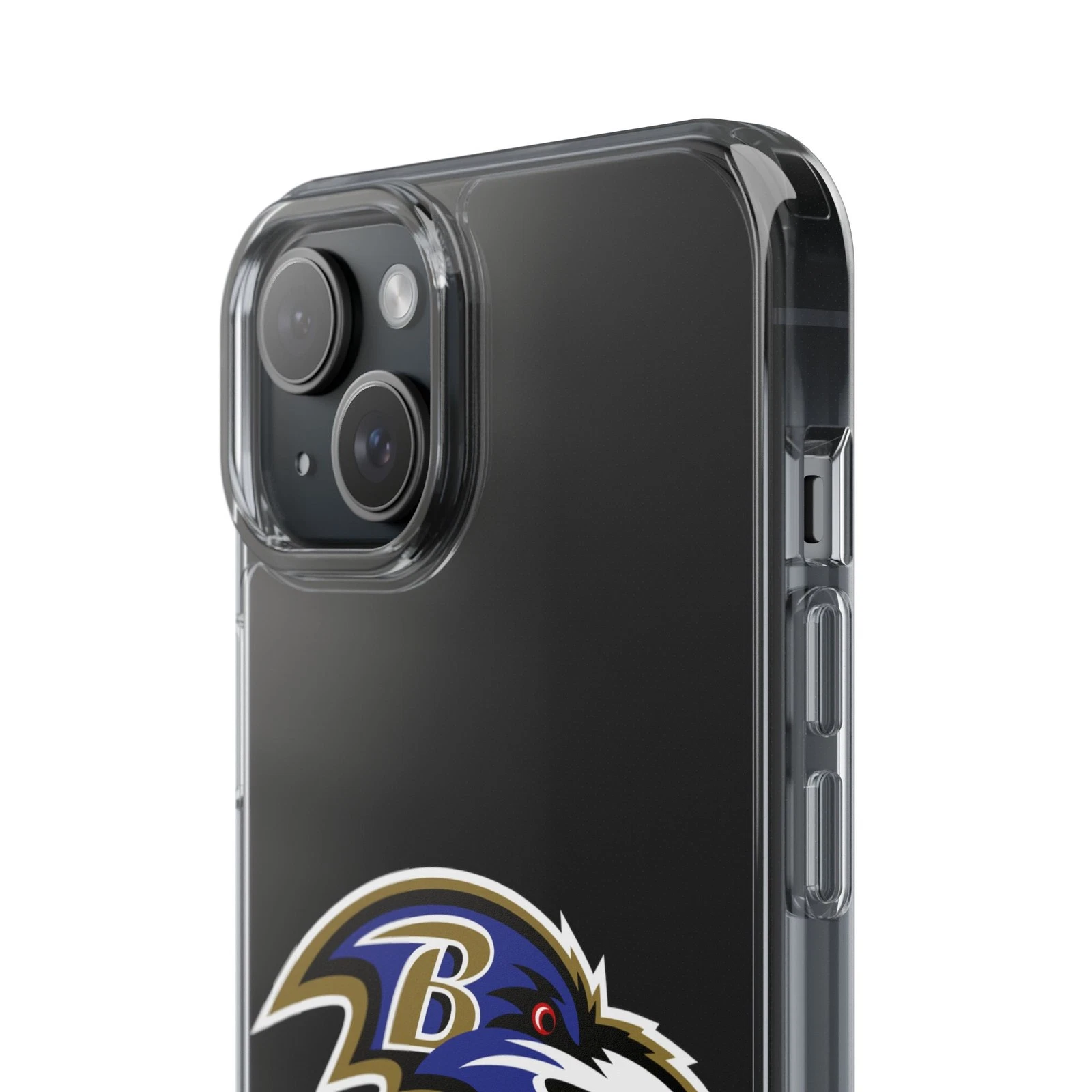 Baltimore Ravens Clear Phone Case for iPhone