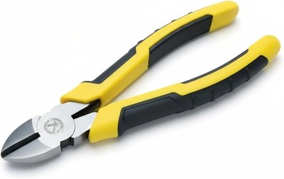 8-Inch Heavy Duty Diagonal Cutting Pliers, 50CrV Steel with 65HRC Hardened