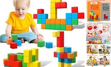 Magnetic Blocks, 1.41 inch Large Magnetic Building Blocks Magnetic Blocks 30Pcs