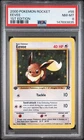 2000 POKEMON ROCKET 1ST EDITION #55 EEVEE PSA 8