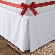 Utopia Bedding Twin Bed Skirt - Soft Quadruple Pleated Ruffle - Easy Fit with 15