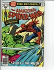 Amazing Spider-Man Annual 12 Spidey vs Hulk Byrne cover VF