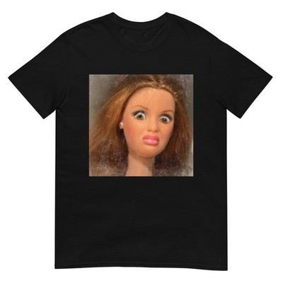 Funny Disgusting Doll face Meme T-Shirt