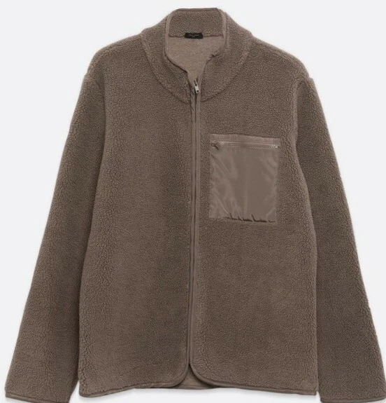 Mens MINK FLEECE jacket NEW SIZE M
