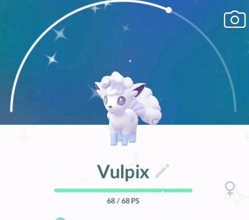 Pokemon go 💥💥shiny Alolan Vulpix💥💥 !! | eBay