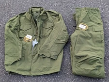 Quality M65 OD Field Coat Jacket or Pants or Set with Removable Liners NYCO
