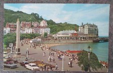 The Promenade & Pier, Llandudno,  used postcard postmark Caernarvonshire