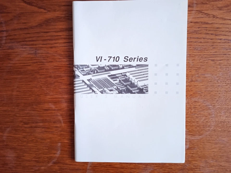 PC Manuals Anleitungen Creative Labs Sound Blaster 16 VL 486 Mainboard VI-710