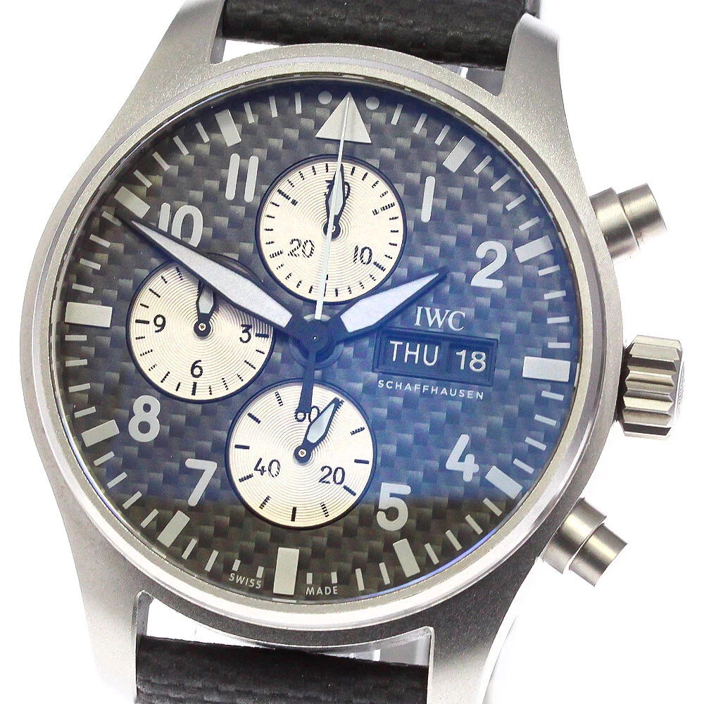 IWC SCHAFFHAUSEN Pilot s Watch Chronograph AMG IW377903 Day date AT Men s 756628
