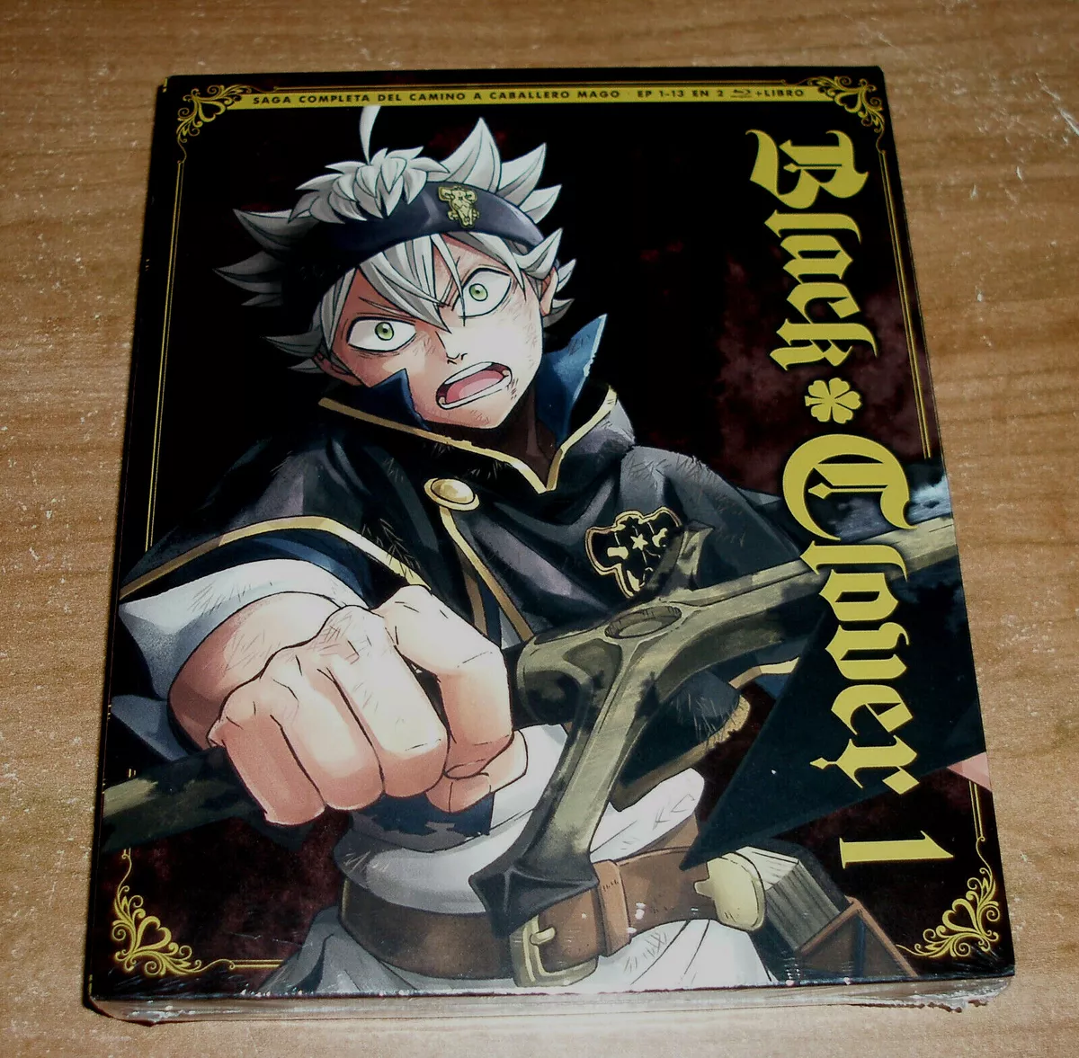 Black Clover 1 Saga Complete Road To Knight Wizard 2 Blu-Ray +