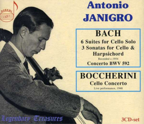 Antonio Janigro Legendary Treasures: Antonio Janigro (CD) Album