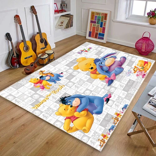 Alfombra 3D Winnie The Pooh alfombra de salón alfombra de suelo alfombras antideslizantes DE - Imagen 22 de 29