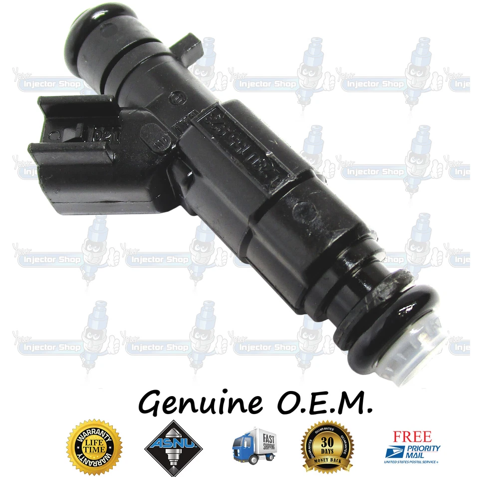 Inyectores de combustible originales originales de fábrica Cadillac 8x 0280155923 4,6 L 12559036 Foto 4 de 4