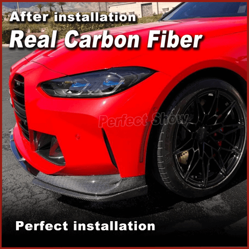 Echt Carbon Frontspoiler Frontlippe Spoilerschwert für BMW G80 M3 G82 G83 M4  - Bild 4 von 12