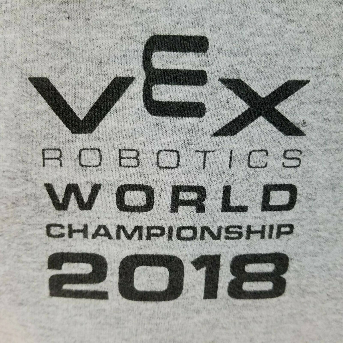 VEX Robotics World Championship 2018 Louisville, KY Hoodie Gray