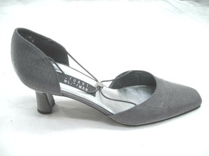 silver grey ladies shoes