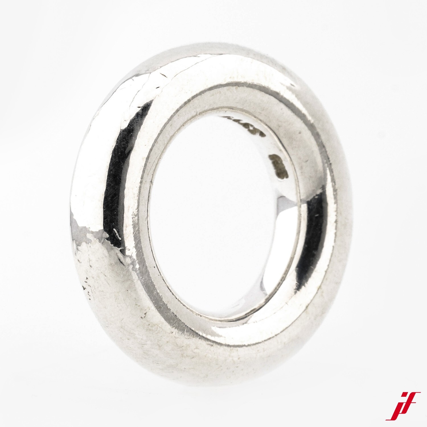 Ring Solid Without Decorations Schubart 925er Ste… - image 2