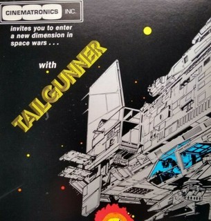 Tailgunner Arcade Flyer Retro Video Game Art Promo Vintage Original 1979 
