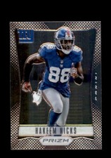 2012 Panini Prizm - #126 Hakeem Nicks New York Giants